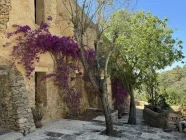 "Finca" mit Vermietungslizenz, Pool und Meerblick in der Nähe von S'Horta und Calonge