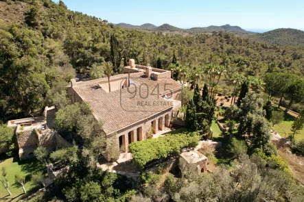 "Finca" mit Vermietungslizenz, Pool und Meerblick in der Nähe von S'Horta und Calonge - Haus kaufen in Felanitx - Außergewöhnliche "Finca" mit Vermietungslizenz, Pool und Meerblick in der Nähe von S'Horta und Calonge - Mallorca / Spanien