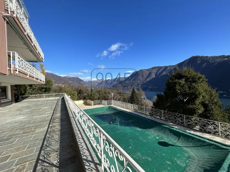 Große Wohnung mit spektakulärem Seeblick in Como - Lombardei