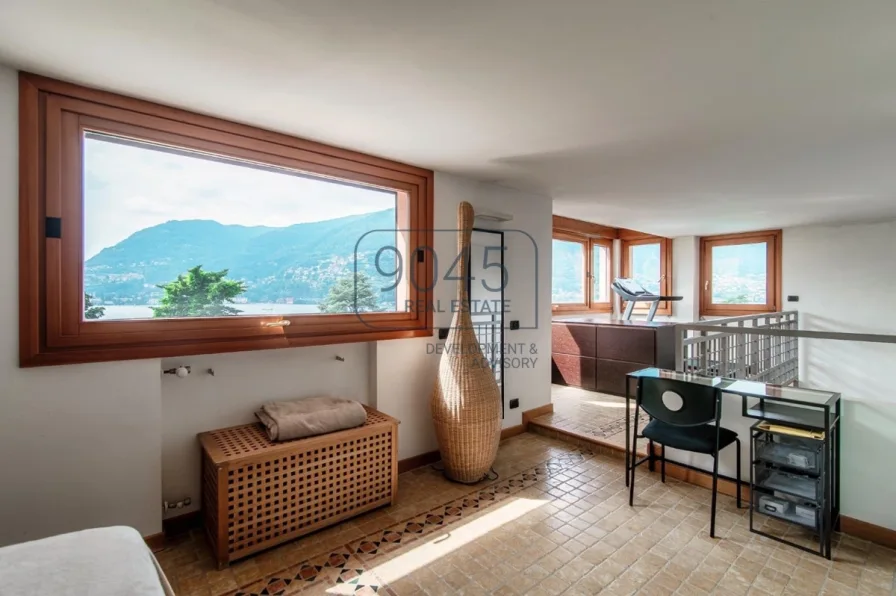 Maisonette-Wohnung mit Seeblick und Pool in Blevio - Comersee