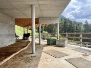 Geschlossener Hof für Pferdehaltung mit Panoramablick im Meraner Land - Südtirol