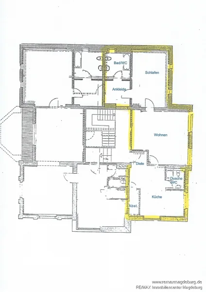 Grundriss-Arkonastraße 1, 39114 Magdeburg