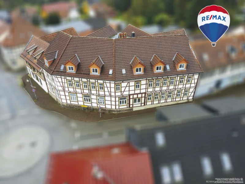 Haus 1 - Luftbild - Haus kaufen in Benneckenstein - "Vielseitige Investitionsmöglichkeiten für renditestarkes Portfolio"