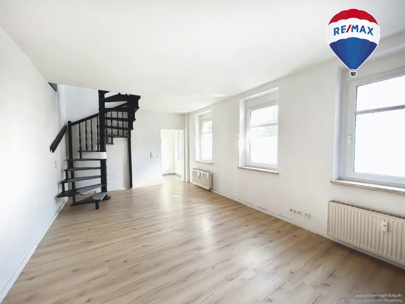 Wohnen - Wohnung kaufen in Magdeburg - Maisonettewohnung in exklusiver Lage – Entdecken Sie Ihr neues Zuhause