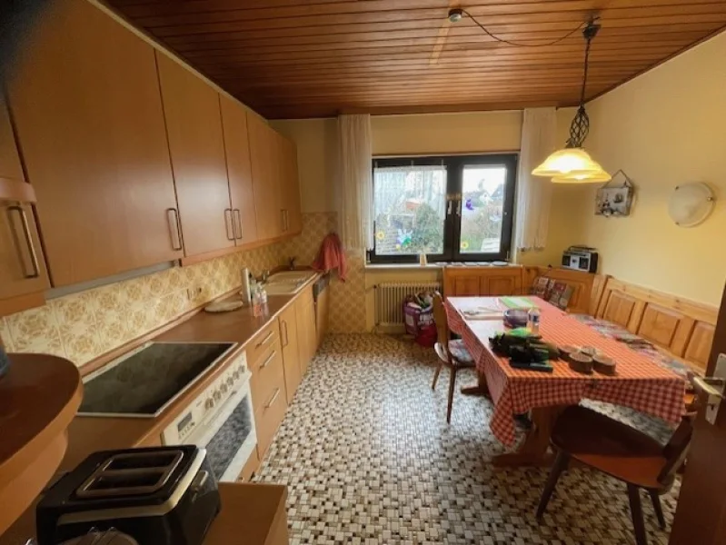 Wohnküche mit guten Platzverhältnissen