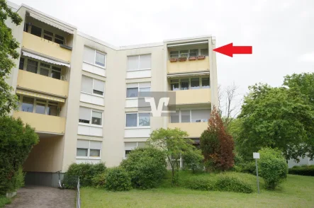 Ansicht - Wohnung kaufen in Mannheim - Vogelstang - Einziehen und wohlfühlen:Gemütliche 3,5-ZKB-ETW in MA - Vogelstang