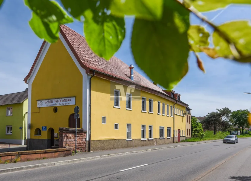 aa-2589 - Haus kaufen in Ilvesheim - Wohnen und arbeiten mit Blick auf den Neckar