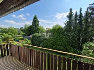 Balkon mit Blick ins Grüne