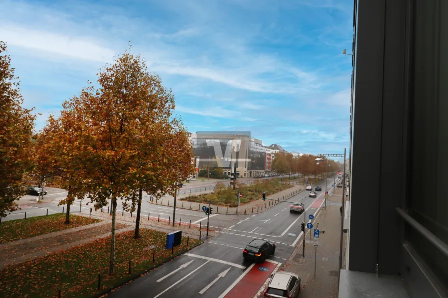 Blick aus Ihrem neuen Büro - Büro/Praxis mieten in Mannheim - Mannheim: Moderne Bürofläche in einem repräsentativen Bürohaus in der Augustaanlage