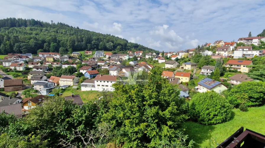 Idyllischer Blick in das Tal