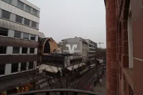 Blick Richtung Kapuzinerplanken vom Balkon