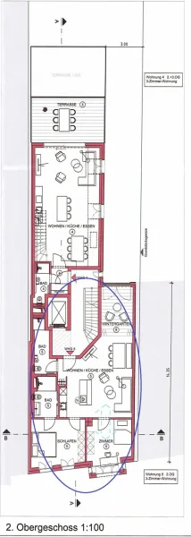 Wohnung 5 - 2. Obergeschoss, vorne