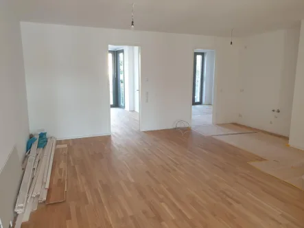 Teilansicht Wohnessbereich (1) - Wohnung kaufen in Bonn / Castell - NEUBAU - TOP LAGE: Hochwertige 3 Zimmer Wohnung mit Wintergarten und zwei Bädern! - Provisionsfrei -