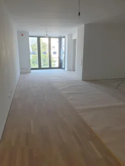 Teilansicht Wohnessbereich (2) - Wohnung kaufen in Bonn / Castell - NEUBAU zentrumsnah: Hochwertige 2 Zimmer Wohnung mit Wintergarten u. zwei Bädern! - Provisionsfrei -