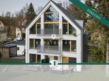 Visualisierung - Haus kaufen in Glienicke/Nordbahn - Hochwertige Neubau-Stadtvilla in begehrter Wohnlage