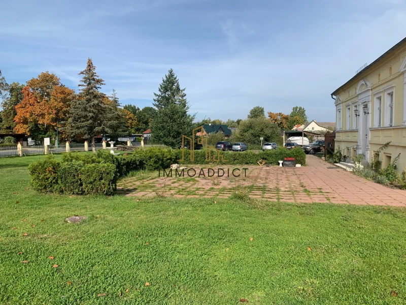 Terrasse vor dem Haus