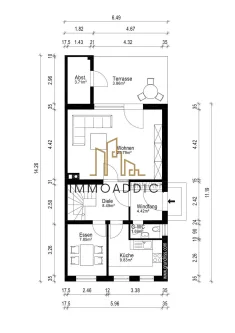 2822400002_-_1 Erdgeschoss - Haus kaufen in Neuruppin - ruhig gelegenen, gepflegte Doppelhaushälfte in Seenähe