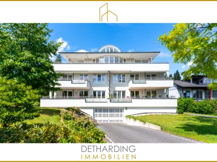  - Wohnung kaufen in Kassel / Kirchditmold - Luxus-Penthouse-Maisonette-Wohnung mit Fernblick und zwei Garagenplätzen