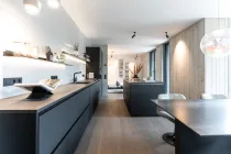 Wohnbereich mit offener Küche