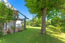 Gartenblick neben der Süd-Terrasse