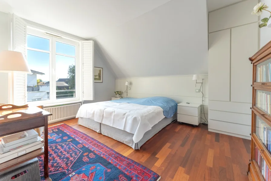 Schlafzimmer im unteren Privatbereich