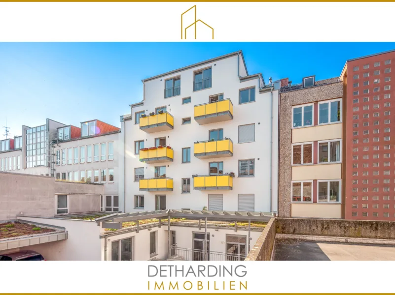  - Wohnung mieten in Kassel / Mitte - 3-Zimmer-Wohnung mit Terrasse