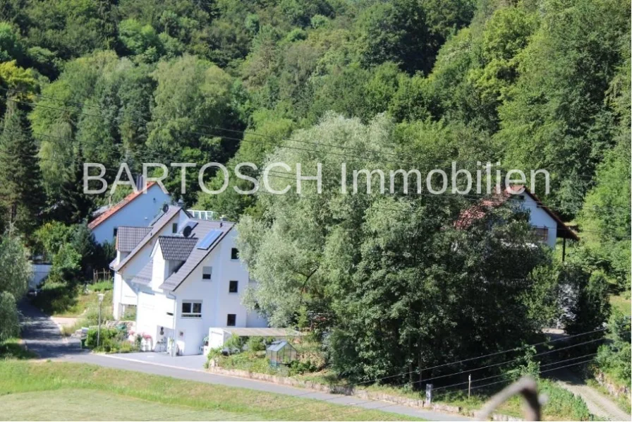 Ansicht - Haus kaufen in Egloffstein - Idyllisch gelegenes, perfektes und großes Einfamilienhaus                                              Energieeffizienzklasse A+