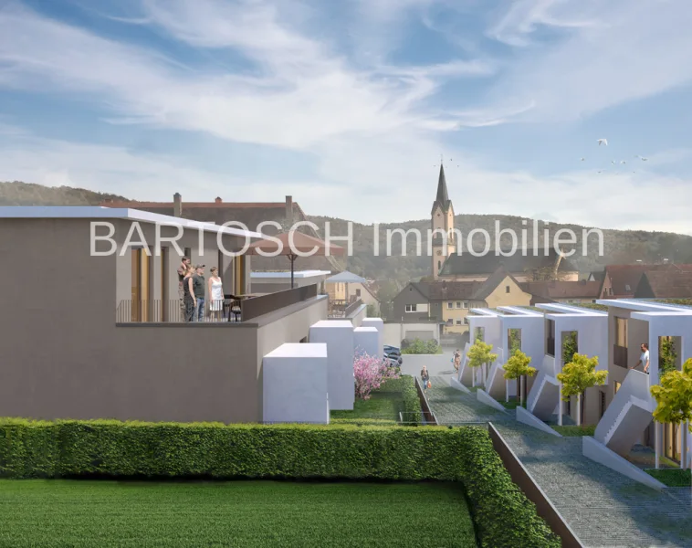Stadtgärten4 - Wohnung kaufen in Ebermannstadt - KAPITALANLEGER -- 3 JAHRE MIETGARANTIE* 2 Zimmer incl. Einbauküche* 61 m² *  und Terrasse *