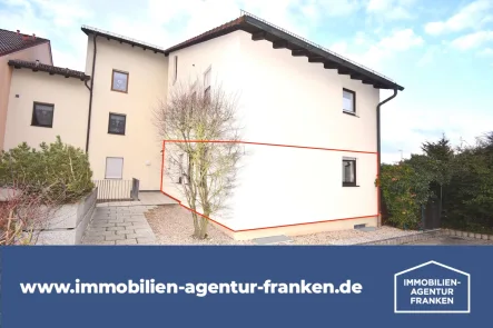  - Wohnung kaufen in Forchheim / Kersbach - Erschwingliche Zwei-Zimmer-Erdgeschoßwohnung in Forchheim-Kersbach