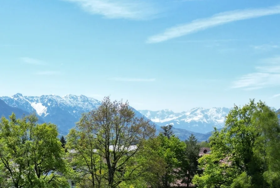  - Grundstück kaufen in Murnau - Baugrundstück in bester Villenlage mit wunderschönem Bergblick