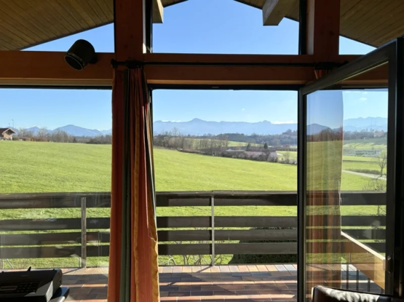  - Haus kaufen in Murnau - Architekten-Einfamilienhaus am Ortsrand mit Weit- und Bergblick