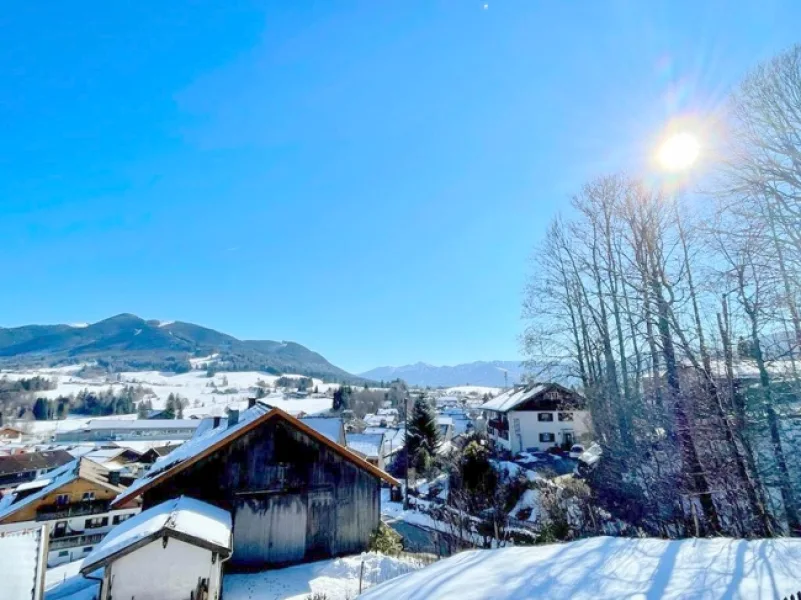  - Wohnung mieten in Saulgrub - Saulgrub - Sonnige und großzügige Wohnung mit traumhaftem Panoramablick