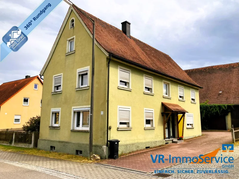  - Haus kaufen in Dombühl - Endlich genügend Platz für die große Familie und deren Hobbys!