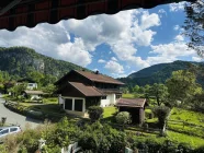 Ausblick vom Balkon