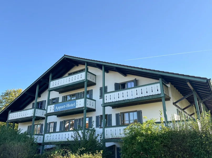 Nordansicht - Wohnung kaufen in Bad Endorf - Apartment mit Terrasse - perfekt als Feriendomizil oder Kapitalanlage