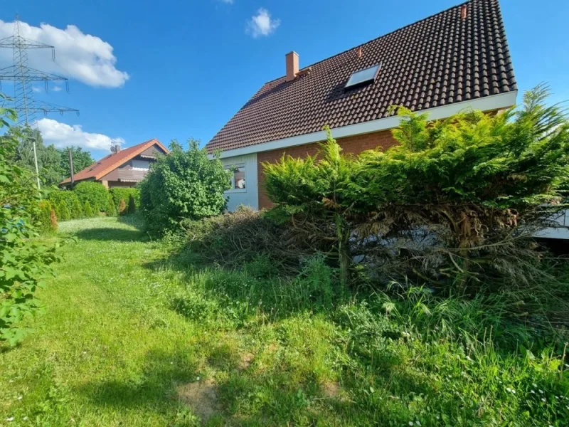 Grundstück hinter dem Haus