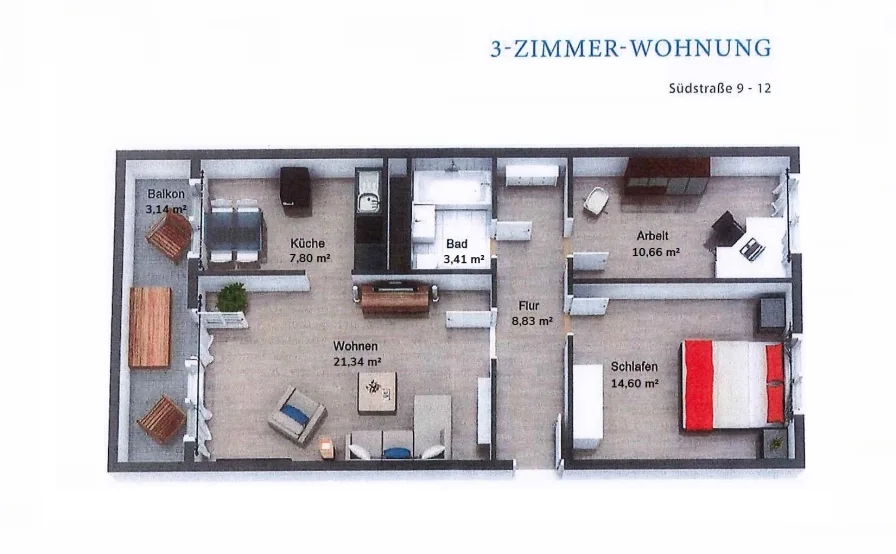 W 13, 4. OG rechts