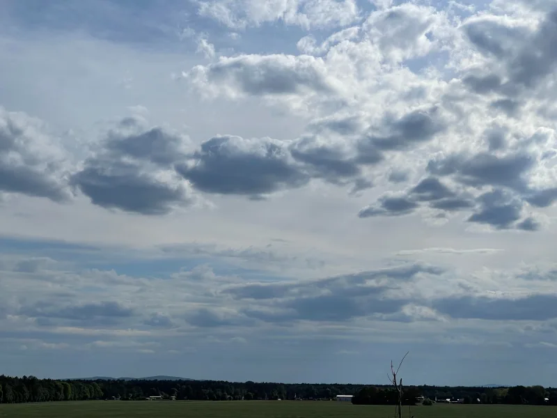 Weitblick vom Balkon