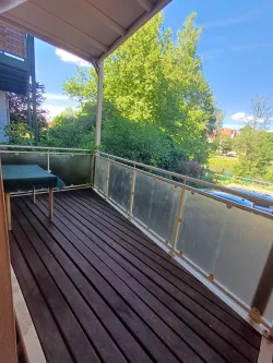 Balkon - Wohnung mieten in Görlitz - Wohnen am Fluss - Hochparterre mit Balkon