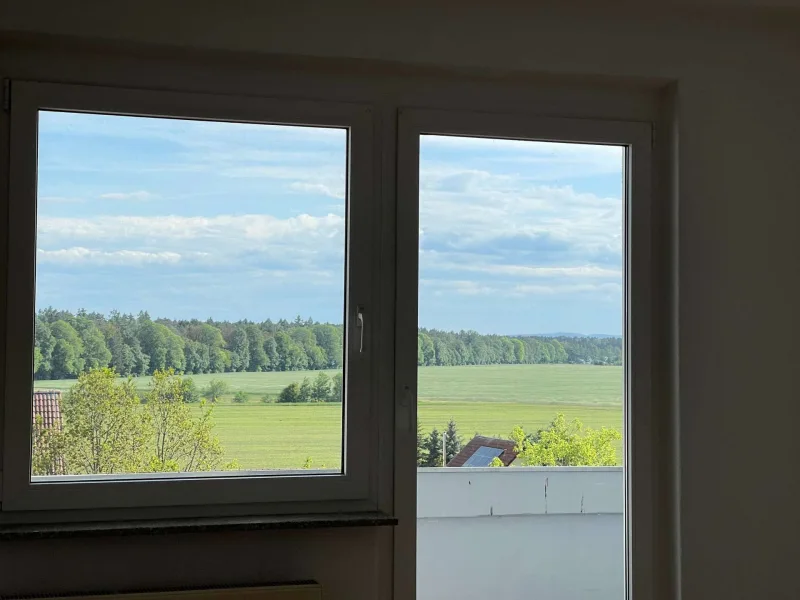 Aussicht vom Wohnzimmer