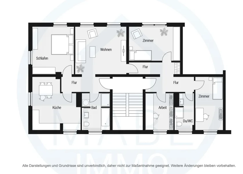 Grundriss 5 RWE Beispiel