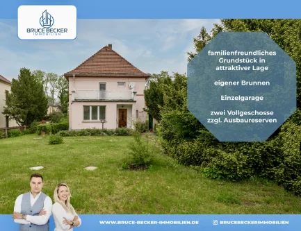 BBI 3871 - Haus kaufen in Weinböhla - "Zuhause ist, wo sich das Herz wohlfühlt!"- Familienfreundliches Einfamilienhaus mit Garten