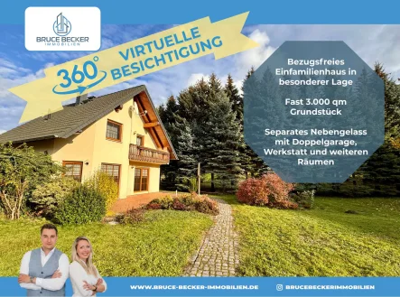 Ihr ganz persönliches Paradies - BBI 4578 - Haus kaufen in Elstra - Sie haben die Familie, wir haben den Platz! Ihr ganz persönliches Wohnparadies in Elstra!