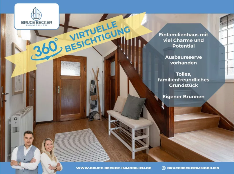 BBI 3871a - Bezugsfreies Einfamilienhhaus in Weinböhla - Haus kaufen in Weinböhla - "Zuhause ist, wo sich das Herz wohlfühlt!"- Charmantes Einfamilienhaus mit Garten und viel Potential