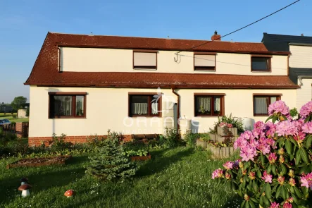 Titelbild - Haus kaufen in Mügeln - *** Gemütliches Reihenendhaus mit großem Garten ***