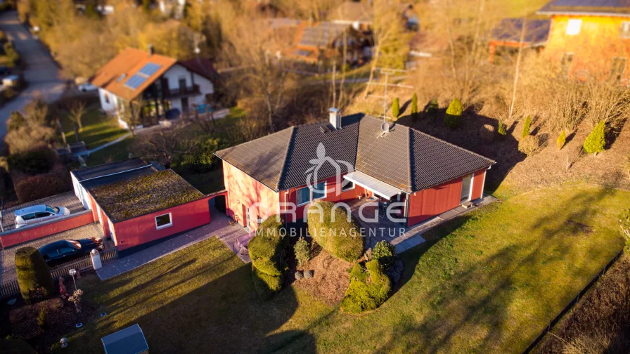 Luftansicht 3 - Haus kaufen in Mallersdorf-Pfaffenberg - ***Charmante Familienresidenz in Mallersdorf***