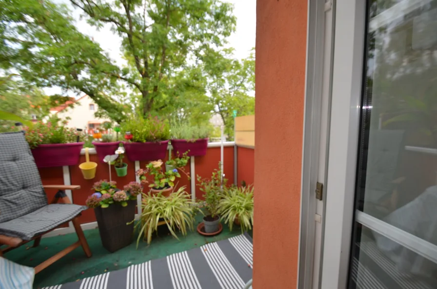 Der gemütliche Balkon.... - Wohnung kaufen in Berlin - ***Bereit für ein Herbstschnäppchen? - Leben oder Investieren in Berlin / Pankow***