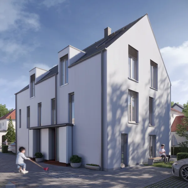 Visualisierung 1 - Haus kaufen in Regensburg/ Schwabelweis - ***DHH in Regensburg/ Schwabelweis***