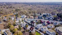 Blick zum Schlosspark Nymphenburg