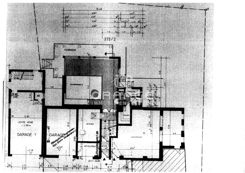 Grundriss EG Schwimmhalle